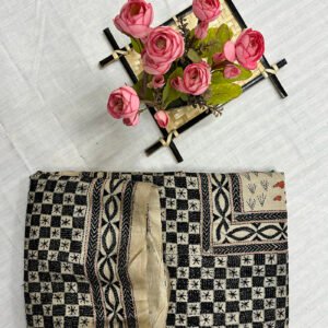 Premium Hand Stitch Pure Tussar Silk Natual Sheen Saree with Blouse Piece | Expensive Art Texture