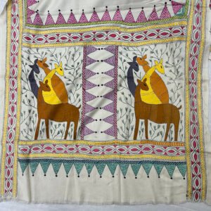 Kantha Work Handmade Soft Shawl | Beautiful Forest Art Shawl | SHL3
