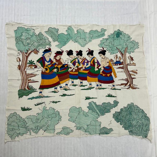 Premium Handmade Kantha Work Wall Hanging | 100% Cotton Wall Hanging