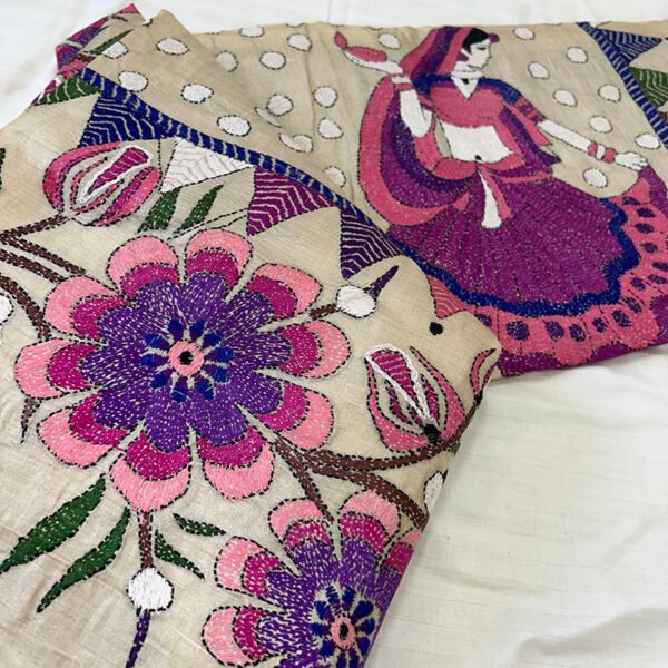 Premium 100% Gachi Tussar Saree | S21