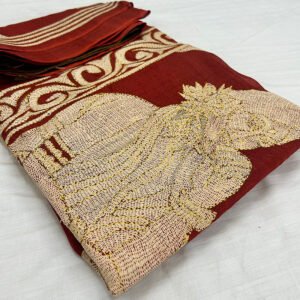 Pure Tussar with Dye Saree | S22