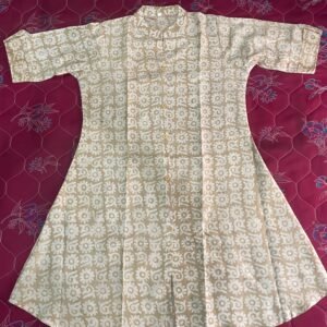 Hand Stitch Kurti – Elegant Semi Tussar | K11