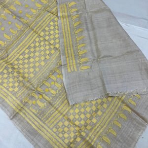 Premium Gachi Tussar Saree – 100% Pure Tussar | S27