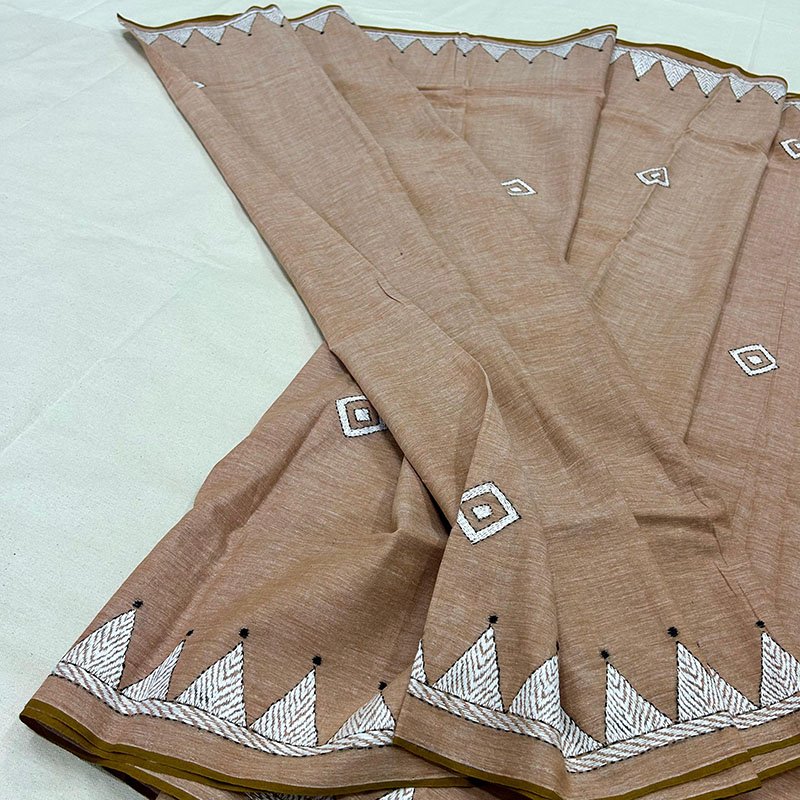 Khadi Cotton Saree - Premium Quality at Competitive Price | S35 5 Khadi Cotton Saree - Premium Quality at Competitive Price | S35 - Image 3