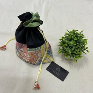 Silk & Tussar Botua Bags on Diwali Sale| b11