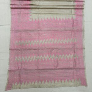 Gachi Tussar Kantha Stitch Saree |s59