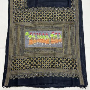 Bishnupuri Silk Nakshi Kantha Saree |s53
