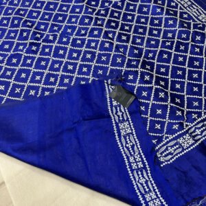 Bishnupuri Silk – Gujrati Stitch Saree | s48