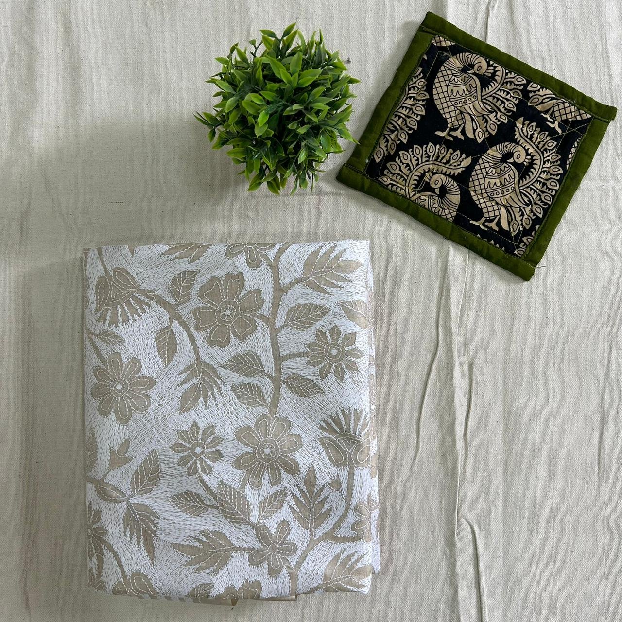 Gachi Tussar Reverse Kantha Saree |s62 3 Gachi Tussar Reverse Kantha Saree |s62