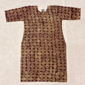 Dark Purple Bhagalpur Tussar Kurti – Winter Special | K18