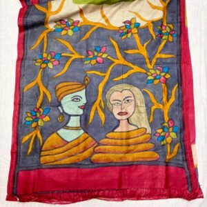 Luxurious Tussar Dyed Winter Saree | S65