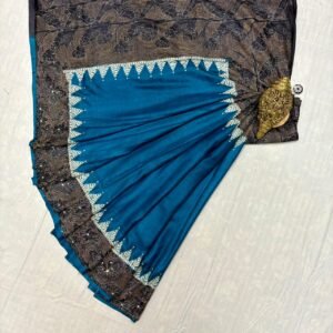 Tussar Dyed Winter Special Fabric | S66