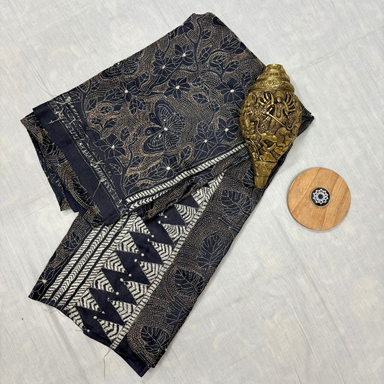 Tussar Dyed Winter Special Fabric | S66 7 Tussar Dyed Winter Special Fabric | S66 - Image 5