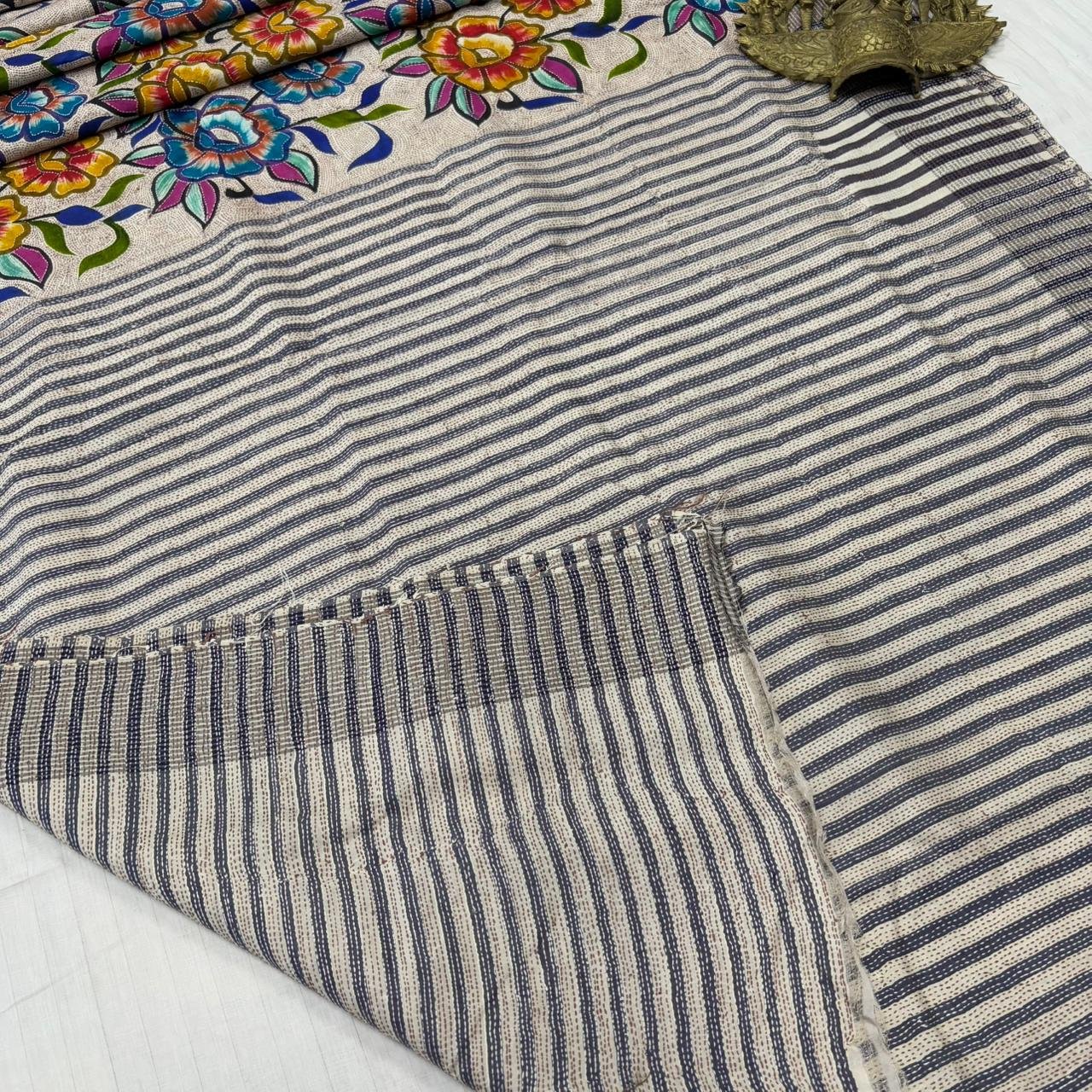 Elegant Bishnupuri Silk Saree | S74 6 Elegant Bishnupuri Silk Saree | S74 - Image 4