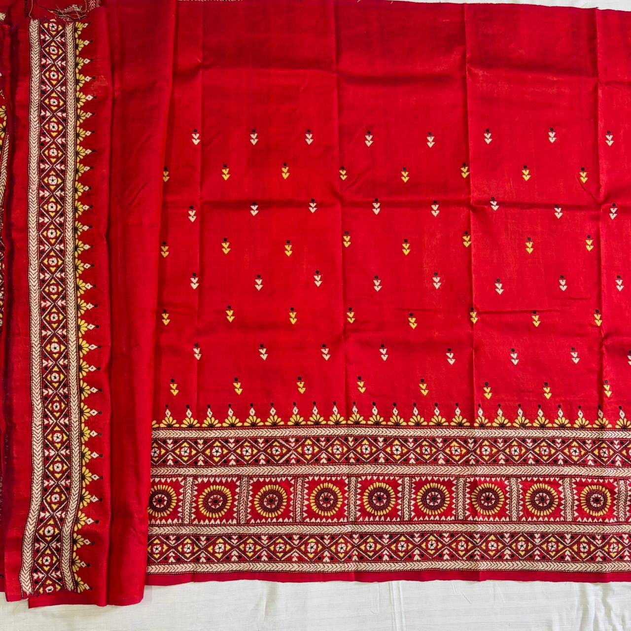 Elegant Bishnupuri Silk Saree | S81 5 Elegant Bishnupuri Silk Saree | S81 - Image 3