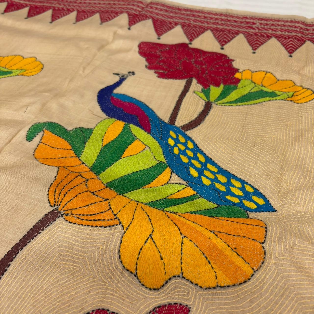 Odisha Tussar Saree - Elegance Redefined | S83 4 Odisha Tussar Saree - Elegance Redefined | S83 - Image 2