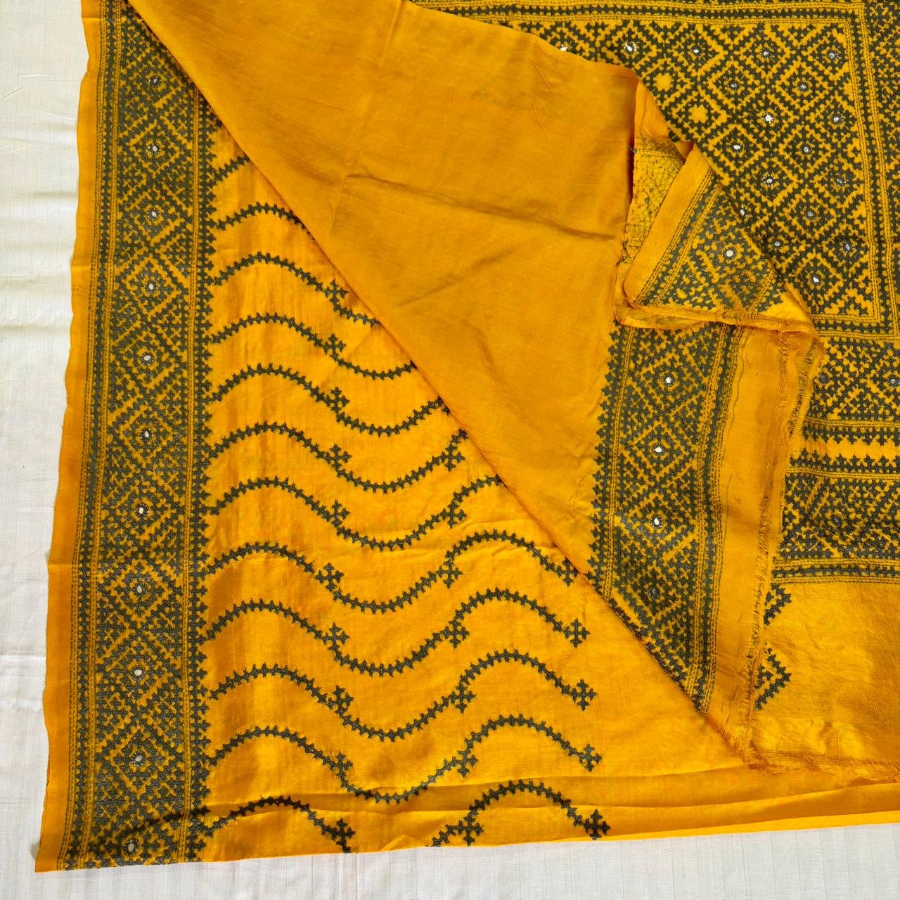Elegant Bishnupuri Silk Saree | S84 4 Elegant Bishnupuri Silk Saree | S84 - Image 2