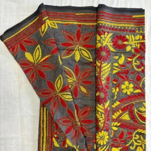 Semi Bangalore Silk Saree Material | S86