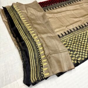 Pure Tussar Dyed Saree |S92