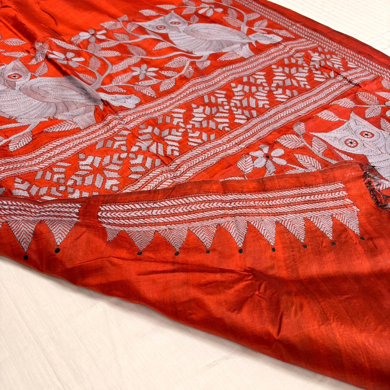 Exquisite Bishnupuri Silk Saree | S93 5 Exquisite Bishnupuri Silk Saree | S93 - Image 3