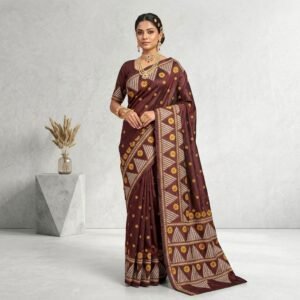 Semi Bangalore Silk Saree | 102
