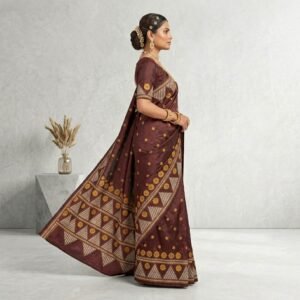 Semi Bangalore Silk Saree | 102