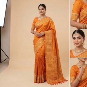 Bishnupuri Silk Saree | S100