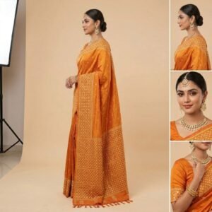 Bishnupuri Silk Saree | S100