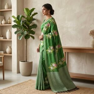 Pure Bishnupuri Silk Saree | S106
