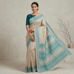 Elegant Tussar Silk Saree | s108