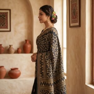 Bishnupuri Silk Saree | s109