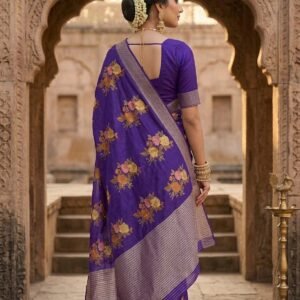Bishnupuri Silk Saree – Elegant Craftsmanship | s111