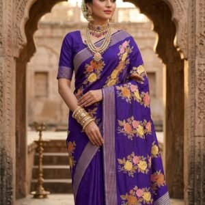 Bishnupuri Silk Saree – Elegant Craftsmanship | s111