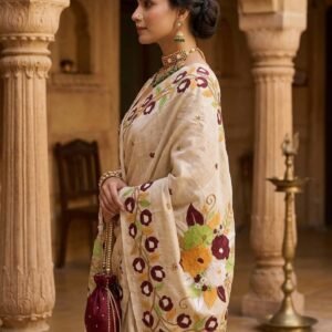 Elegant Tussar Silk Saree | s112