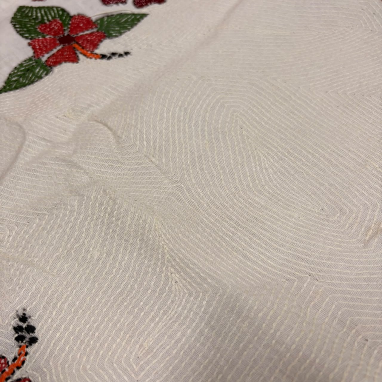 Elegant Khadi Cotton Wall Hanging | w6 6 Elegant Khadi Cotton Wall Hanging | w6 - Image 4