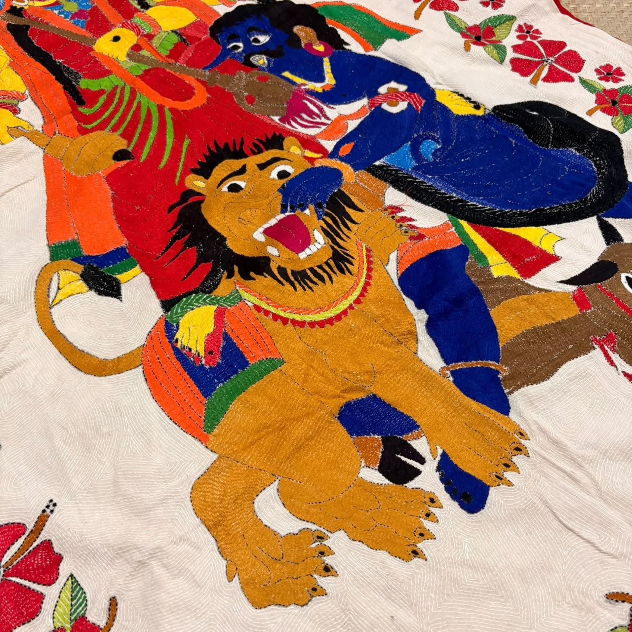 Khadi Cotton Wall Hanging | w7 5 Khadi Cotton Wall Hanging | w7 - Image 3