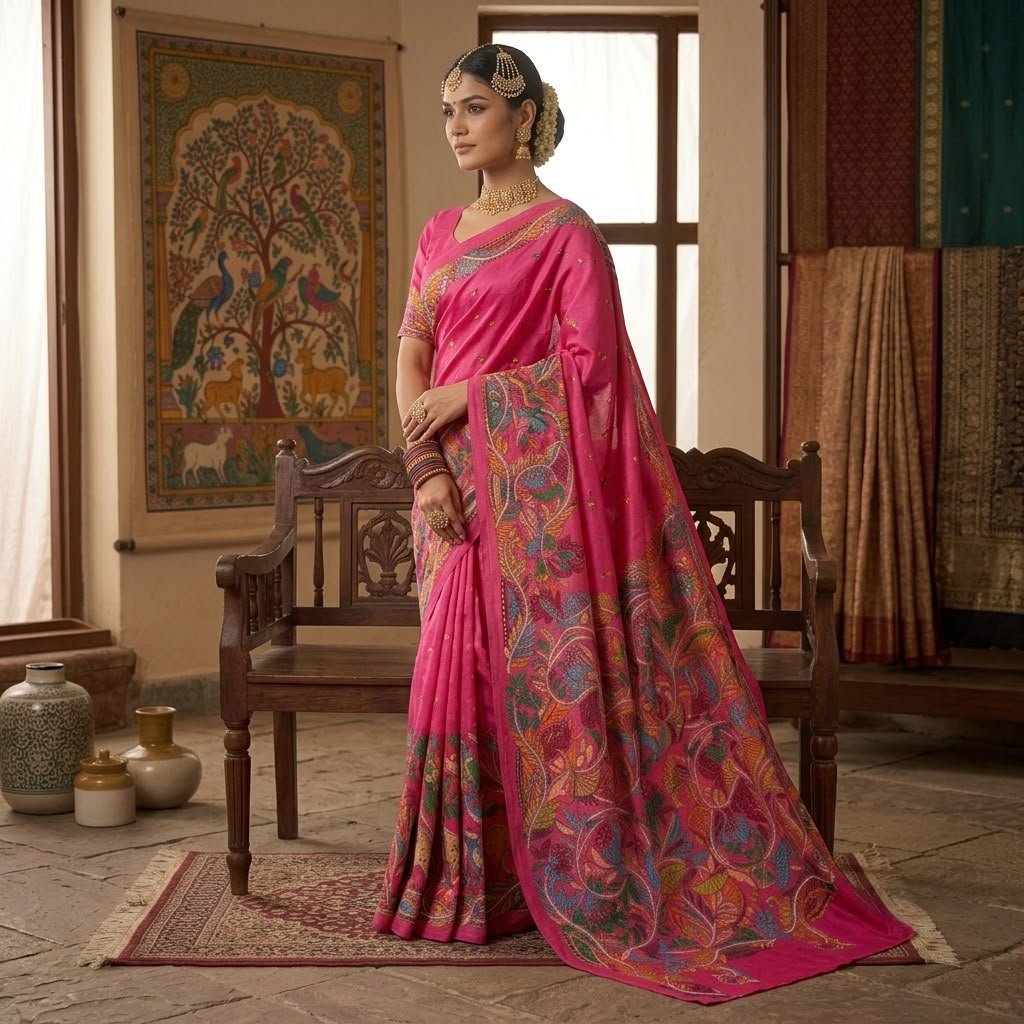Bangalore Silk Saree |S120 5 Bangalore Silk Saree |S120 - Image 3
