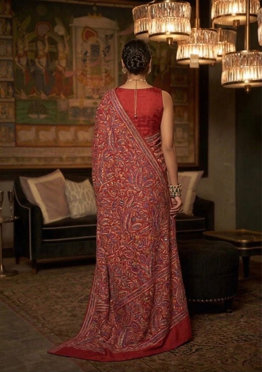Bangalore Silk Saree - Elegant and Timeless |S121 5 Bangalore Silk Saree - Elegant and Timeless |S121 - Image 3